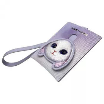 Nimmy Big Eyed Pet 2.0 Rabbit Kartenhalter-Brieftasche, Lila