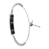 Colmi M06 SV Smartband Silber Fitness-Tracker mit Herzfrequenz, Blutdruck, Blutsauerstoff, IP67 wasserdicht, 0,96 Zoll TFT-Farbdisplay, Bluetooth 4.0, 7-Tage-Akku, kompatibel mit Android & iOS