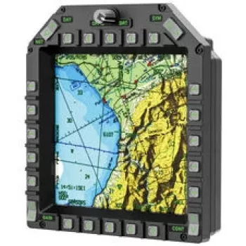 Moza Racing AMPCD Display Panel - 5 Zoll IPS-LCD, 800x480, 60Hz, USB-C, Aluminium, für R5/R9/R16/R21