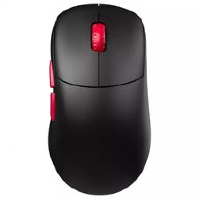 Lamzu Thorn V2 Kabellose Gaming-Maus, 8000Hz - Schwarz/Rot