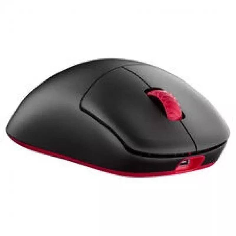 Lamzu Thorn V2 Kabellose Gaming-Maus, 8000Hz - Schwarz/Rot