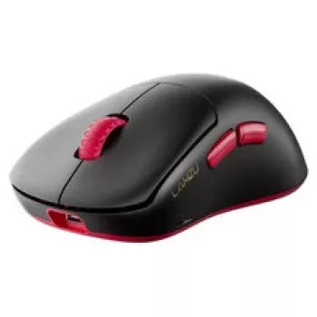 Lamzu Thorn V2 Kabellose Gaming-Maus, 8000Hz - Schwarz/Rot