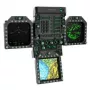 Moza Racing FMP18 Panel Bundle – 18-Input Sim-Racing-Bedienfeld mit RGB-Hintergrundbeleuchtung