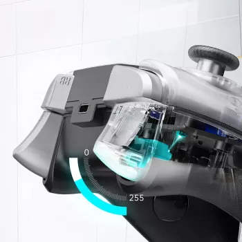 Machenike G5 Pro Max kabelloser Controller mit Ladestation - Grau