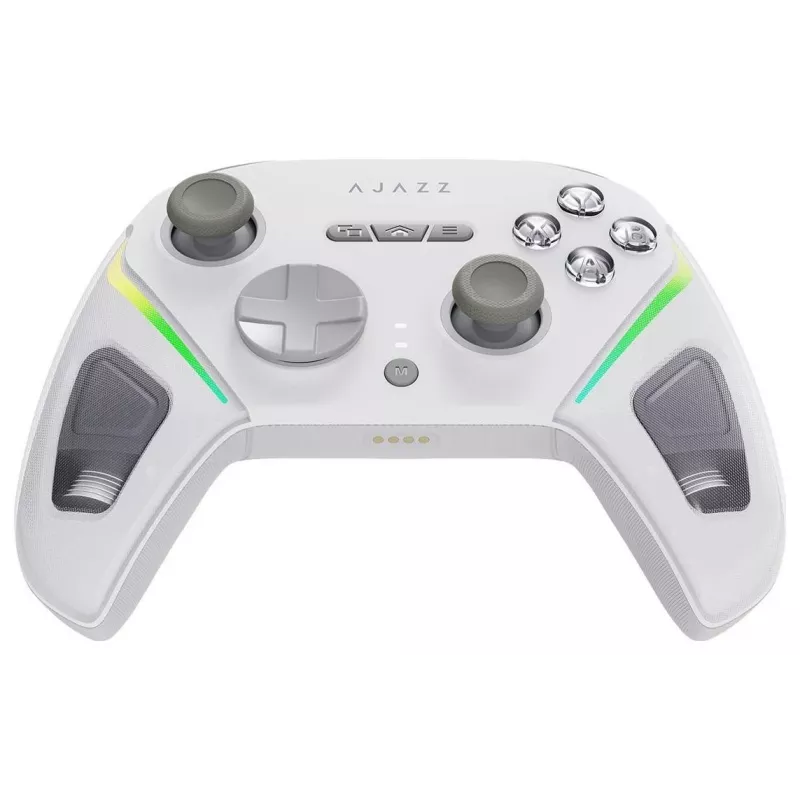 AJAZZ GP100S Kabellose Gaming-Maus mit Ladestation - Weiß