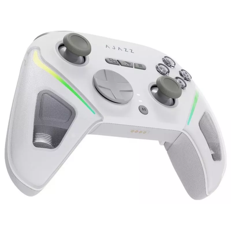 AJAZZ GP100S Kabellose Gaming-Maus mit Ladestation - Weiß