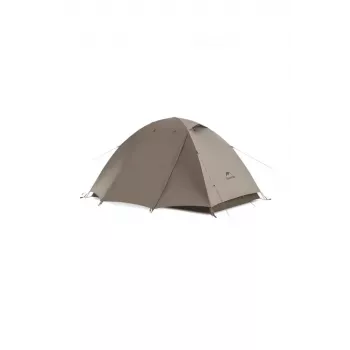 Naturehike Cloud Creek 2 Vinyl Edition Zelt, Hellkaffeebraun, 2-Personen, 3-4 Jahreszeiten, freistehend, Doppelwand, 7001 Aluminiumgestänge