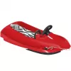 Hamax Sno Zebra Rot/Schwarz Nartosans Schnee-Rennrodel mit Lenkrad und Handbremse