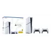 Sony PlayStation 5 Slim Disc Edition 1TB Konsole - Weiß & Schwarz