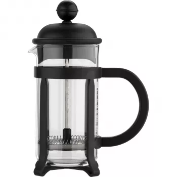Bodum PRESS JAVA French Press Kaffeemaschine, 0,35 L, 3 Tassen, Schwarz