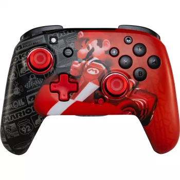 PDP Afterglow Wave Wireless Controller für Nintendo Switch – Grand Prix Mario Edition