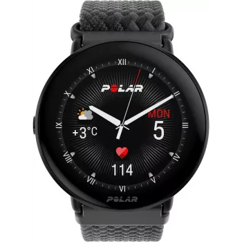 Polar Ignite 3 S-L, Schwarz/Schwarz geflochten (900111828)