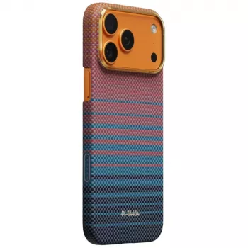 PITAKA Edge Case California Dream 05 für iPhone 17 Pro Max - Sunset (Aramidfaser, MagSafe)