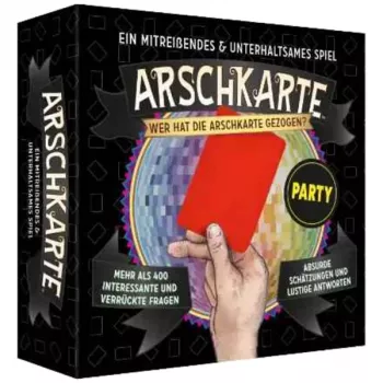 PEGASUS Arschkarte - Wer zieht den Kürzeren? Party-Edition Kartenspiel
