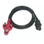 PWR Dedicated to Single Headed Kettle Cable 1.8m - Schuko auf IEC C13 Netzkabel, Schwarz, 3x0,75mm², H05VV-F, 10A/250V