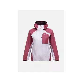 PEAK PERFORMANCE Damen Trail Hipe 3L Shelljacke Grau L