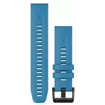 Garmin QuickFit 22mm blaues Silikon-Armband