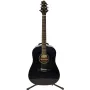 Samick D-1 BK Dreadnought Akustikgitarre - Schwarz