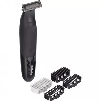 Gillette Fusion One Hybrid Trimmer & Rasierer, Schwarz