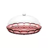 Guzzini Vanity Tortenständer mit Haube, Mauve