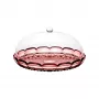 Guzzini Vanity Tortenständer mit Haube, Mauve