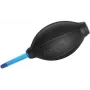 Lenspen HB-1 Luftgebläse für die optische Reinigung, Silikonball, kratzfeste Düse, Schwarz mit roter Spitze