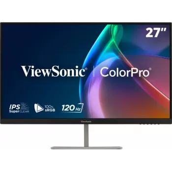 ViewSonic VP2766-2K 27 inch QHD IPS Professional Monitor mit USB-C 65W, KVM, Hardware-Kalibrierung