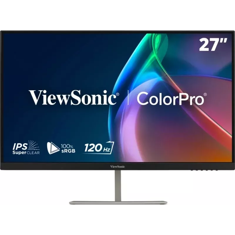 ViewSonic VP2766-2K 27 inch QHD IPS Professional Monitor mit USB-C 65W, KVM, Hardware-Kalibrierung
