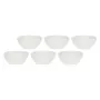 LA PORCELLANA BIANCA LUNIA Set mit 6 Porzellanschalen 12 cm Weiß