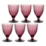 ROSE&TULIPANI Set aus 6 Amami Gläsern - Lila, 300 ml