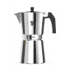 PEZZETTI Italexpress Herd-Espressokocher 0,7 L Aluminium Schwarz