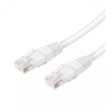 Vivanco VVITLAN5E2000W Cat5e UTP Netzwerk-Patchkabel 20m Weiß