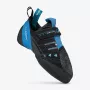 Scarpa Instinct VSR Kletterschuh, EU 40, Schwarz/Azur
