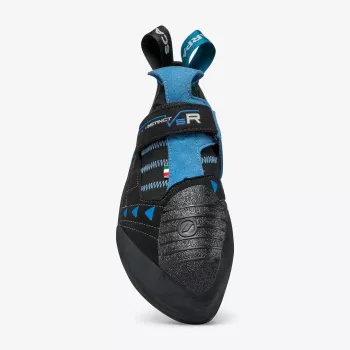 Scarpa Instinct VSR Kletterschuh, EU 40, Schwarz/Azur