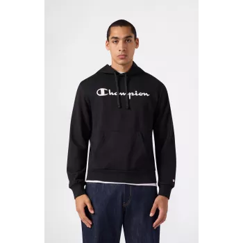 Champion Herren Kapuzenpullover Schwarz 221917 KK001 Größe S