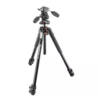 Manfrotto MK190XPRO3-3W Aluminium-Stativ mit 3-Wege-Neiger