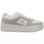 CHAPPI Damen Champion Foul Play Plateau Velours Sneaker, schwarz, EU 38