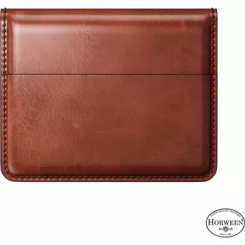 Nomad Card Wallet Plus Horween Leder Olde Dublin