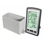 Alecto WS-1200 Funk-Wetterstation mit Außensensor, Schwarz/Grau