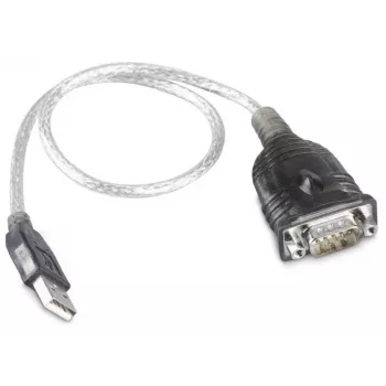RS232-zu-USB-Converter-Kabel mit Prolific PL2303 Chipsatz, 0,8 m, Schwarz