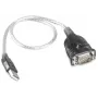RS232-zu-USB-Converter-Kabel mit Prolific PL2303 Chipsatz, 0,8 m, Schwarz