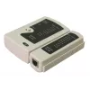 DSIT Netzwerkkabeltester für RJ11 RJ12 RJ45 ISDN Cat5 Cat5e Cat6 Cat6a UTP STP mit LED-Anzeige