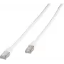Vivanco Cat.6 F/UTP Ethernet-Patchkabel, 2 m, Weiß (VVITLANC620W)