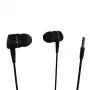 Vivanco VVEARSOLIDSOUNDK In-Ear-Kopfhörer mit Mikrofon, 3,5-mm-Klinke, ausgewogener Klang mit kräftigem Bass, Schwarz