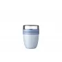 Mepal Lunchpot Ellipse Mini Nordisch Blau, 300+120ml