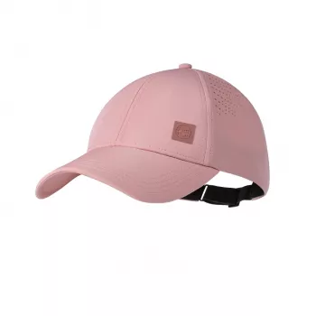 BUFF Summit Cap Solid Powder S/M - Laufkappe aus recyceltem Polyester mit UPF 50+