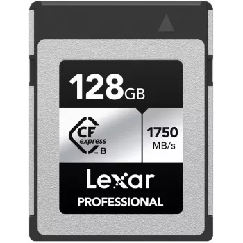 Lexar Professional CFexpress Type B SILVER 128 GB Speicherkarte, 1750 MB/s (LCXEXSL128G-RNENG)