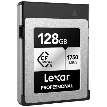 Lexar Professional CFexpress Type B SILVER 128 GB Speicherkarte, 1750 MB/s (LCXEXSL128G-RNENG)
