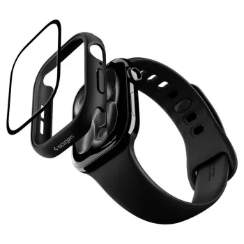 SPIGEN Thin Fit 360 Apple Watch 10 / 11 (46 mm) Schwarz