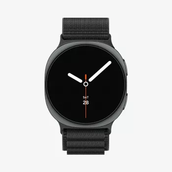 Spigen WBF1 Armband für Samsung Galaxy Watch 8 / 9 / Classic (40 / 44 / 46mm) Schwarz